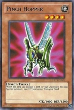 Pinch Hopper (Blue) (DL13-EN006) - Duelist League Promo Unlimited - Premium Yugioh Single from Konami - Just $2.19! Shop now at Game Crave Tournament Store