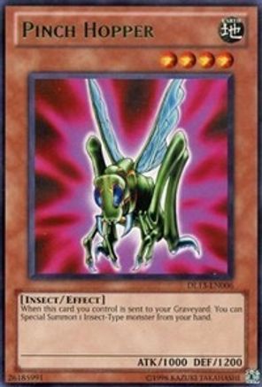 Pinch Hopper (Green) (DL13-EN006) - Duelist League Promo Unlimited - Premium Yugioh Single from Konami - Just $0.78! Shop now at Game Crave Tournament Store