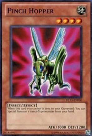 Pinch Hopper (Purple) (DL13-EN006) - Duelist League Promo Unlimited - Premium Yugioh Single from Konami - Just $1.99! Shop now at Game Crave Tournament Store