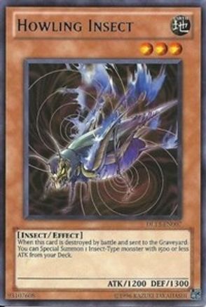 Howling Insect (Blue) (DL13-EN007) - Duelist League Promo Unlimited - Premium Yugioh Single from Konami - Just $2.84! Shop now at Game Crave Tournament Store