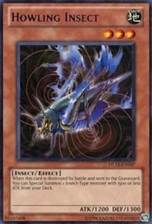 Howling Insect (Purple) (DL13-EN007) - Duelist League Promo Unlimited - Premium Yugioh Single from Konami - Just $3.98! Shop now at Game Crave Tournament Store