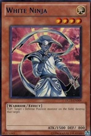 White Ninja (Blue) (DL13-EN009) - Duelist League Promo Unlimited - Premium Yugioh Single from Konami - Just $0.70! Shop now at Game Crave Tournament Store