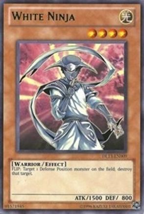 White Ninja (Green) (DL13-EN009) - Duelist League Promo Unlimited - Premium Yugioh Single from Konami - Just $1! Shop now at Game Crave Tournament Store