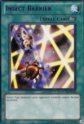 Insect Barrier (Purple) (DL13-EN014) - Duelist League Promo Unlimited - Premium Yugioh Single from Konami - Just $1.07! Shop now at Game Crave Tournament Store