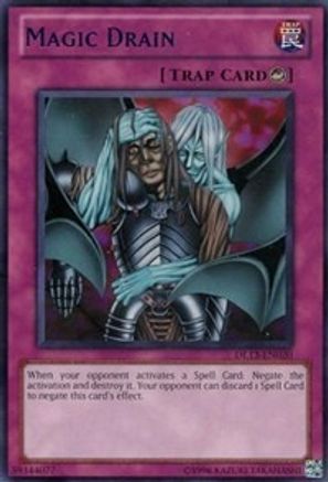 Magic Drain (Blue) (DL13-EN020) - Duelist League Promo Unlimited - Premium Yugioh Single from Konami - Just $2.28! Shop now at Game Crave Tournament Store