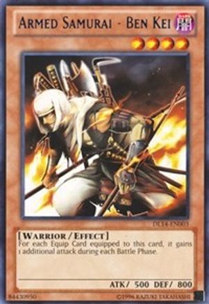 Armed Samurai - Ben Kei (Blue) (DL14-EN003) - Duelist League Promo Unlimited - Premium Yugioh Single from Konami - Just $2.98! Shop now at Game Crave Tournament Store