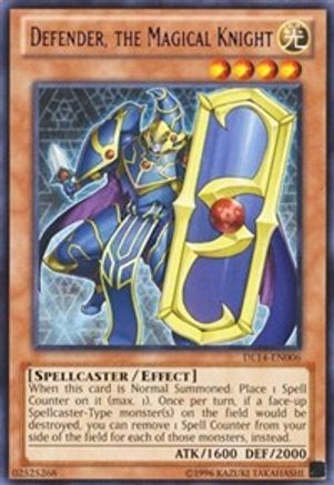 Defender, the Magical Knight (Purple) (DL14-EN006) - Duelist League Promo Unlimited - Premium Yugioh Single from Konami - Just $1.03! Shop now at Game Crave Tournament Store