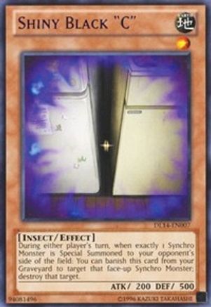 Shiny Black "C" (Purple) (DL14-EN007) - Duelist League Promo Unlimited - Premium Yugioh Single from Konami - Just $6.05! Shop now at Game Crave Tournament Store