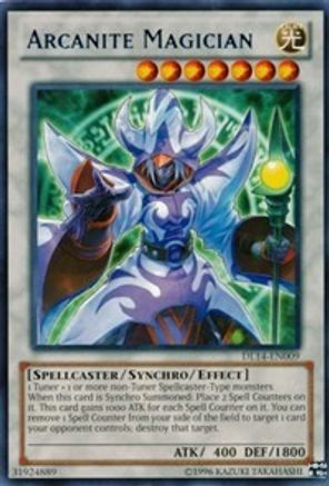 Arcanite Magician (Blue) (DL14-EN009) - Duelist League Promo Unlimited - Premium Yugioh Single from Konami - Just $23.96! Shop now at Game Crave Tournament Store