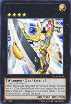 Number 39: Utopia (Blue) (DL14-EN010) - Duelist League Promo Unlimited - Premium Yugioh Single from Konami - Just $3! Shop now at Game Crave Tournament Store