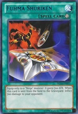 Fuhma Shuriken (Blue) (DL14-EN011) - Duelist League Promo Unlimited - Premium Yugioh Single from Konami - Just $7.89! Shop now at Game Crave Tournament Store