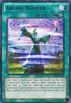 Arcane Barrier (Blue) (DL14-EN014) - Duelist League Promo Unlimited - Premium Yugioh Single from Konami - Just $0.60! Shop now at Game Crave Tournament Store