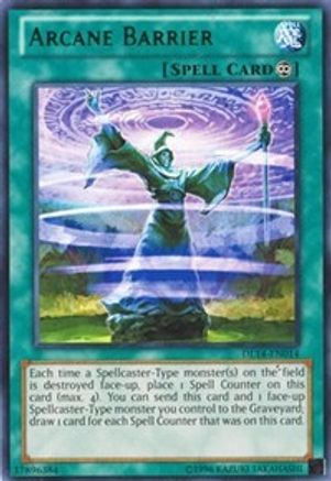Arcane Barrier (Green) (DL14-EN014) - Duelist League Promo Unlimited - Premium Yugioh Single from Konami - Just $0.79! Shop now at Game Crave Tournament Store