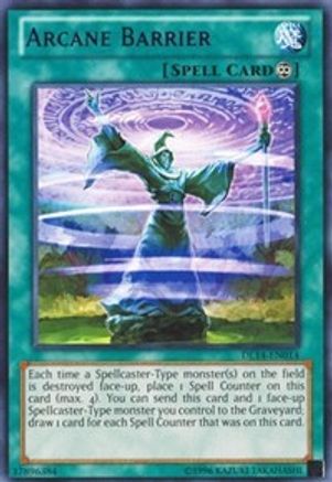 Arcane Barrier (Purple) (DL14-EN014) - Duelist League Promo Unlimited - Premium Yugioh Single from Konami - Just $0.96! Shop now at Game Crave Tournament Store