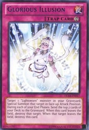 Glorious Illusion (Blue) (DL14-EN017) - Duelist League Promo Unlimited - Premium Yugioh Single from Konami - Just $0.79! Shop now at Game Crave Tournament Store