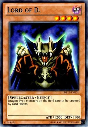 Lord of D. (Green) (DL17-EN001) - Duelist League Promo Unlimited - Premium Yugioh Single from Konami - Just $0.46! Shop now at Game Crave Tournament Store