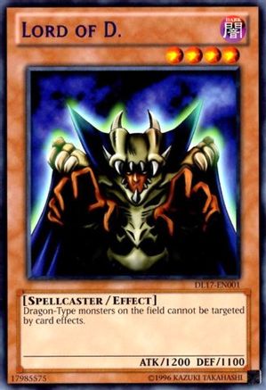 Lord of D. (Purple) (DL17-EN001) - Duelist League Promo Unlimited - Premium Yugioh Single from Konami - Just $0.79! Shop now at Game Crave Tournament Store