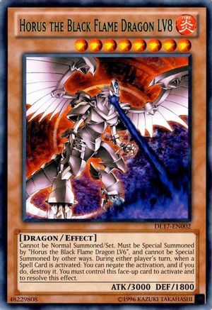 Horus the Black Flame Dragon LV8 (Green) (DL17-EN002) - Duelist League Promo Unlimited - Premium Yugioh Single from Konami - Just $3.10! Shop now at Game Crave Tournament Store