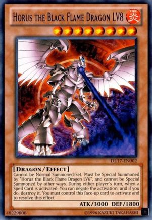 Horus the Black Flame Dragon LV8 (Purple) (DL17-EN002) - Duelist League Promo Unlimited - Premium Yugioh Single from Konami - Just $3.82! Shop now at Game Crave Tournament Store