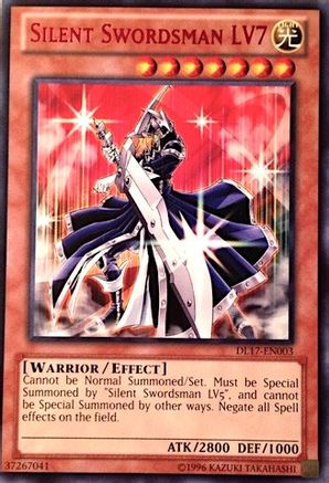 Silent Swordsman LV7 (Red) (DL17-EN003) - Duelist League Promo Unlimited - Premium Yugioh Single from Konami - Just $1.44! Shop now at Game Crave Tournament Store