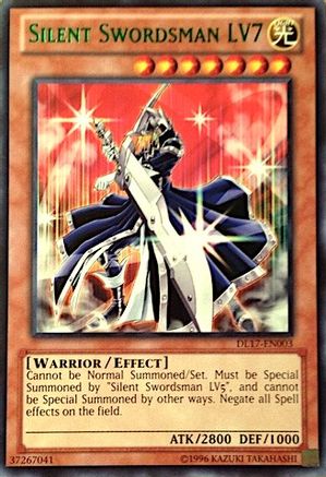 Silent Swordsman LV7 (Green) (DL17-EN003) - Duelist League Promo Unlimited - Premium Yugioh Single from Konami - Just $1.24! Shop now at Game Crave Tournament Store