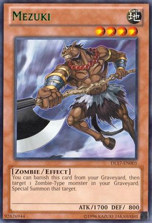 Mezuki (Green) (DL17-EN005) - Duelist League Promo Unlimited - Premium Yugioh Single from Konami - Just $2.34! Shop now at Game Crave Tournament Store