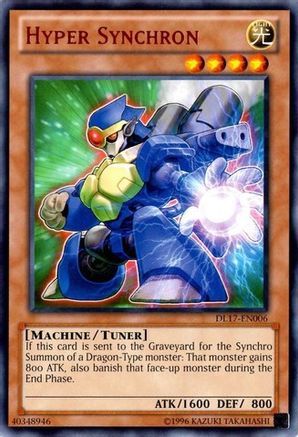 Hyper Synchron (Red) (DL17-EN006) - Duelist League Promo Unlimited - Premium Yugioh Single from Konami - Just $3.97! Shop now at Game Crave Tournament Store