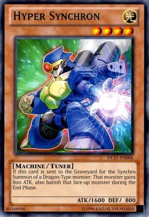 Hyper Synchron (Green) (DL17-EN006) - Duelist League Promo Unlimited - Premium Yugioh Single from Konami - Just $0.64! Shop now at Game Crave Tournament Store