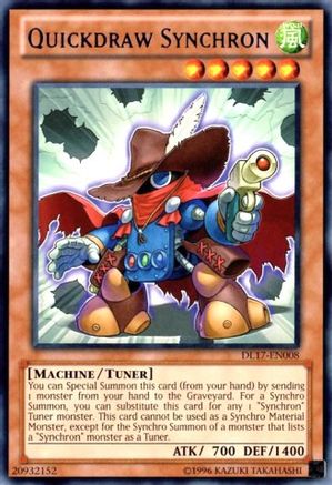 Quickdraw Synchron (Purple) (DL17-EN008) - Duelist League Promo Unlimited - Premium Yugioh Single from Konami - Just $0.66! Shop now at Game Crave Tournament Store