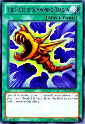The Flute of Summoning Dragon (Purple) (DL17-EN013) - Duelist League Promo Unlimited - Premium Yugioh Single from Konami - Just $0.82! Shop now at Game Crave Tournament Store