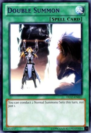 Double Summon (Purple) (DL17-EN017) - Duelist League Promo Unlimited - Premium Yugioh Single from Konami - Just $2.39! Shop now at Game Crave Tournament Store