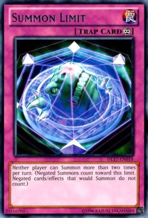 Summon Limit (Purple) (DL17-EN018) - Duelist League Promo Unlimited - Premium Yugioh Single from Konami - Just $4.94! Shop now at Game Crave Tournament Store