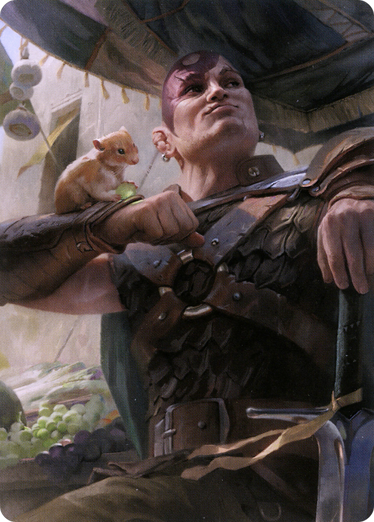 Minsc & Boo, Timeless Heroes // Minsc & Boo, Timeless Heroes (ACLB-038) - Battle for Baldur's Gate Art Series (Borderless) - Premium MTG Single from Wizards of the Coast - Just $0! Shop now at Game Crave Tournament Store