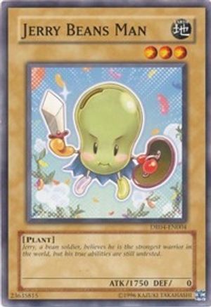 Jerry Beans Man (DR04-EN004) - Dark Revelation Volume 4 Unlimited - Premium Yugioh Single from Konami - Just $3.60! Shop now at Game Crave Tournament Store