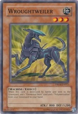 Wroughtweiler (DR04-EN012) - Dark Revelation Volume 4 Unlimited - Premium Yugioh Single from Konami - Just $0.50! Shop now at Game Crave Tournament Store