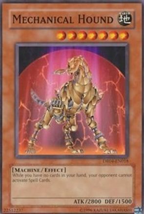 Mechanical Hound (DR04-EN018) - Dark Revelation Volume 4 Unlimited - Premium Yugioh Single from Konami - Just $1.49! Shop now at Game Crave Tournament Store