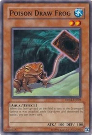 Poison Draw Frog (DR04-EN028) - Dark Revelation Volume 4 Unlimited - Premium Yugioh Single from Konami - Just $3.20! Shop now at Game Crave Tournament Store