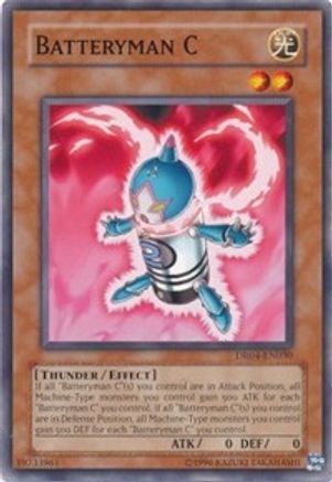 Batteryman C (DR04-EN030) - Dark Revelation Volume 4 Unlimited - Premium Yugioh Single from Konami - Just $0.26! Shop now at Game Crave Tournament Store