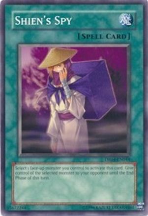 Shien's Spy (DR04-EN044) - Dark Revelation Volume 4 Unlimited - Premium Yugioh Single from Konami - Just $0.26! Shop now at Game Crave Tournament Store