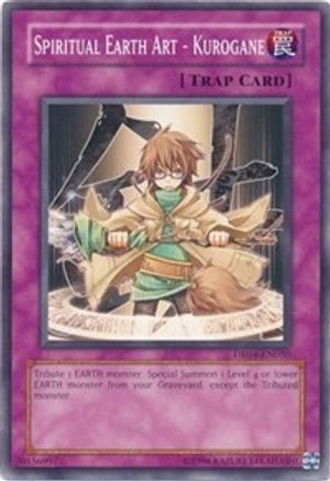 Spiritual Earth Art - Kurogane (DR04-EN050) - Dark Revelation Volume 4 Unlimited - Premium Yugioh Single from Konami - Just $1.02! Shop now at Game Crave Tournament Store