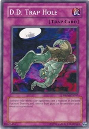 D.D. Trap Hole (DR04-EN057) - Dark Revelation Volume 4 Unlimited - Premium Yugioh Single from Konami - Just $0.18! Shop now at Game Crave Tournament Store