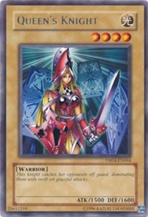 Queen's Knight (DR04-EN064) - Dark Revelation Volume 4 Unlimited - Premium Yugioh Single from Konami - Just $7.98! Shop now at Game Crave Tournament Store