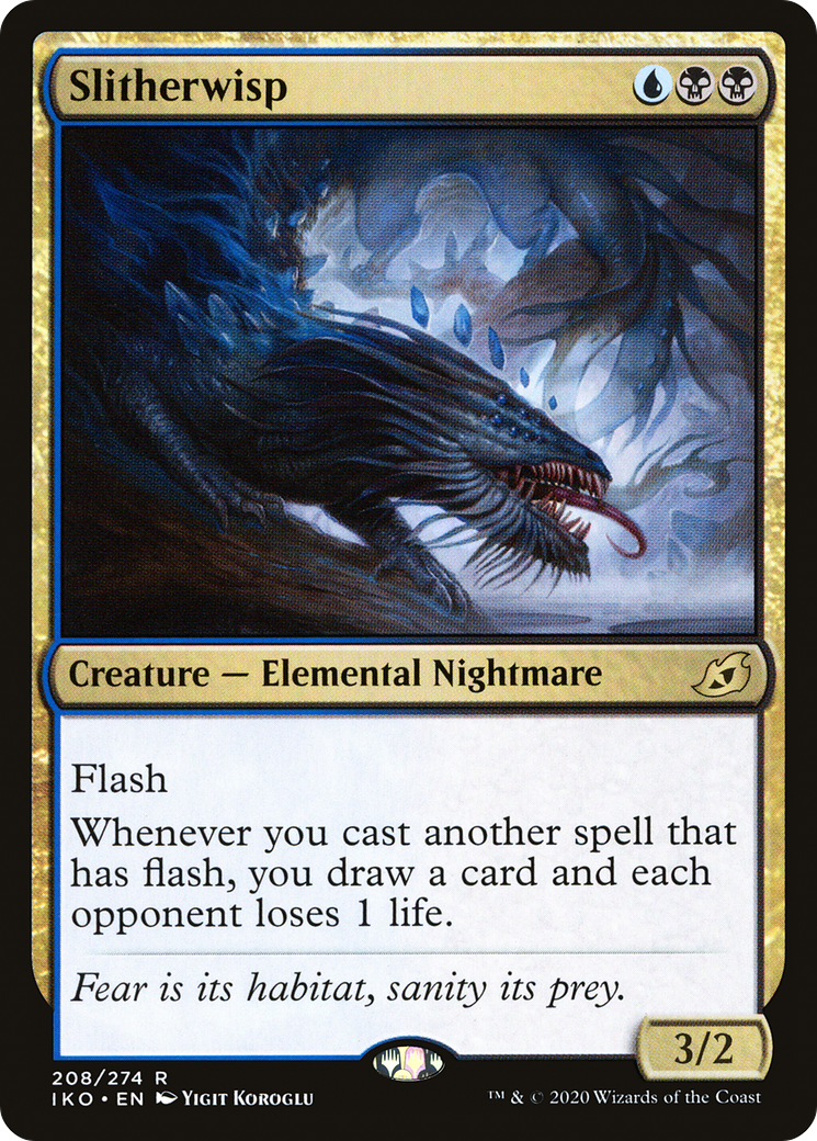 Slitherwisp (IKO-208) - Ikoria: Lair of Behemoths Foil - Premium MTG Single from Wizards of the Coast - Just $0.09! Shop now at Game Crave Tournament Store