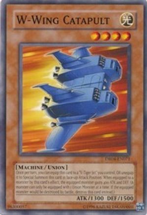 W-Wing Catapult (DR04-EN071) - Dark Revelation Volume 4 Unlimited - Premium Yugioh Single from Konami - Just $0.25! Shop now at Game Crave Tournament Store