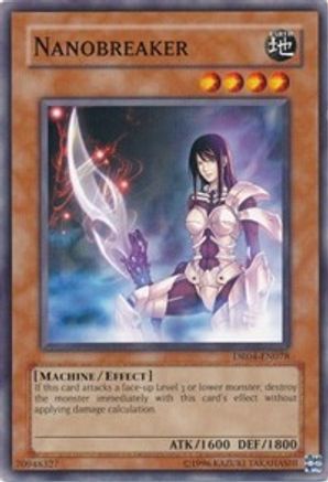 Nanobreaker (DR04-EN078) - Dark Revelation Volume 4 Unlimited - Premium Yugioh Single from Konami - Just $0.79! Shop now at Game Crave Tournament Store