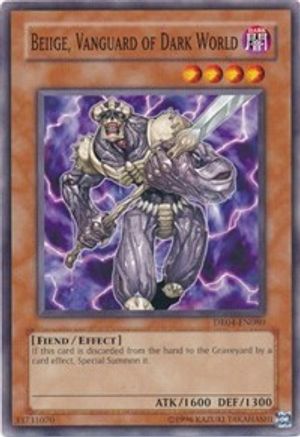 Beiige, Vanguard of Dark World (DR04-EN080) - Dark Revelation Volume 4 Unlimited - Premium Yugioh Single from Konami - Just $0.25! Shop now at Game Crave Tournament Store