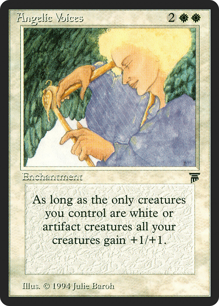 Angelic Voices (LEG-004) - Legends - Premium MTG Single from Wizards of the Coast - Just $13.27! Shop now at Game Crave Tournament Store