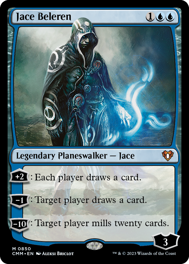 Jace Beleren (CMM-850) - Commander Masters - Premium MTG Single from Wizards of the Coast - Just $0.45! Shop now at Game Crave Tournament Store