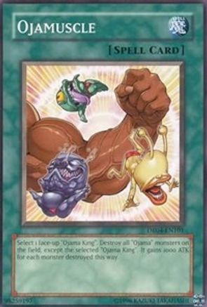 Ojamuscle (DR04-EN101) - Dark Revelation Volume 4 Unlimited - Premium Yugioh Single from Konami - Just $0.45! Shop now at Game Crave Tournament Store
