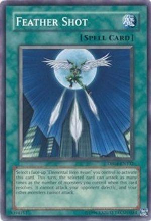 Feather Shot (DR04-EN102) - Dark Revelation Volume 4 Unlimited - Premium Yugioh Single from Konami - Just $0.25! Shop now at Game Crave Tournament Store